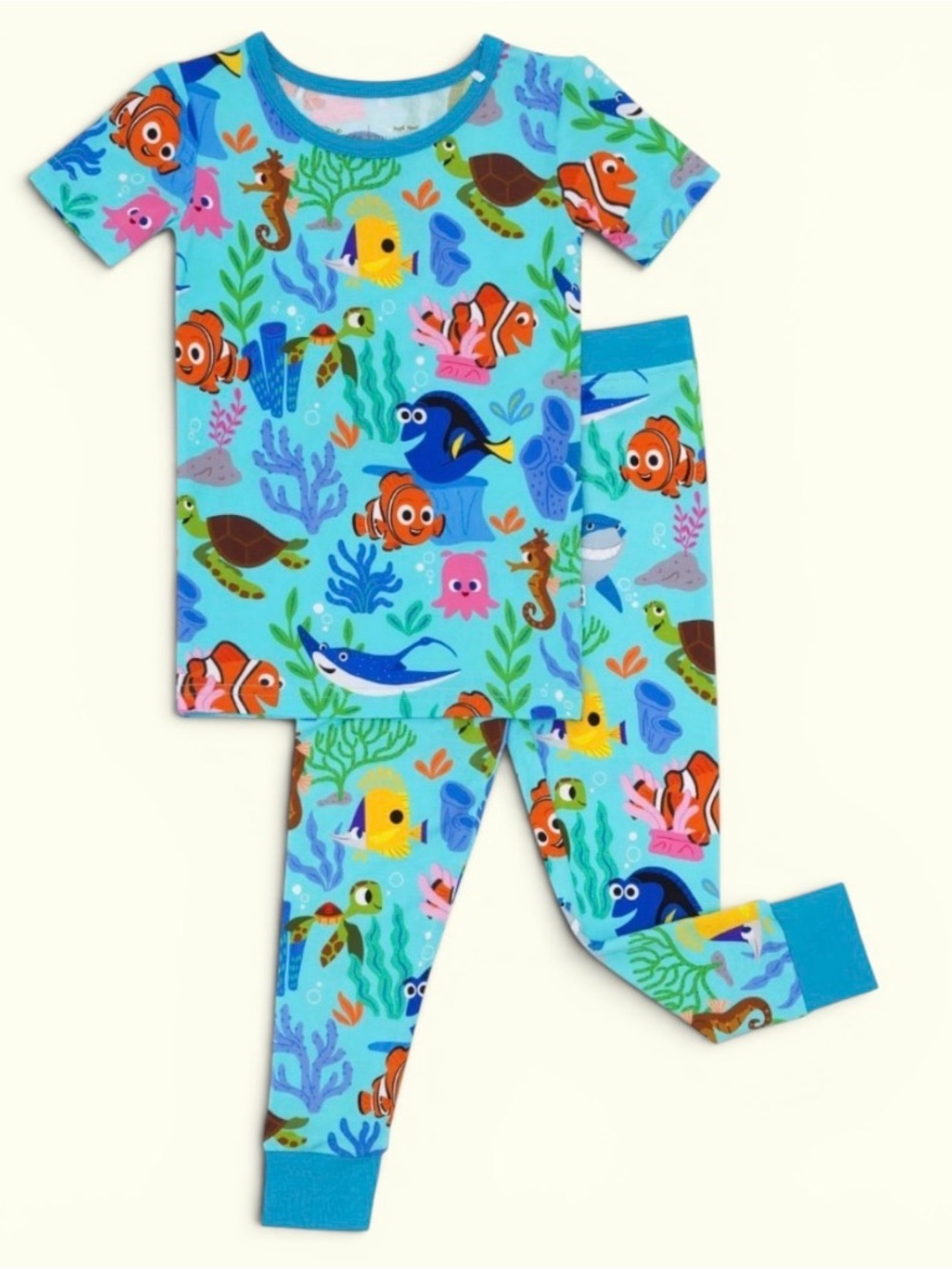 NIB LS Nemo’s Reef 2pc Bamboo Pj Sst